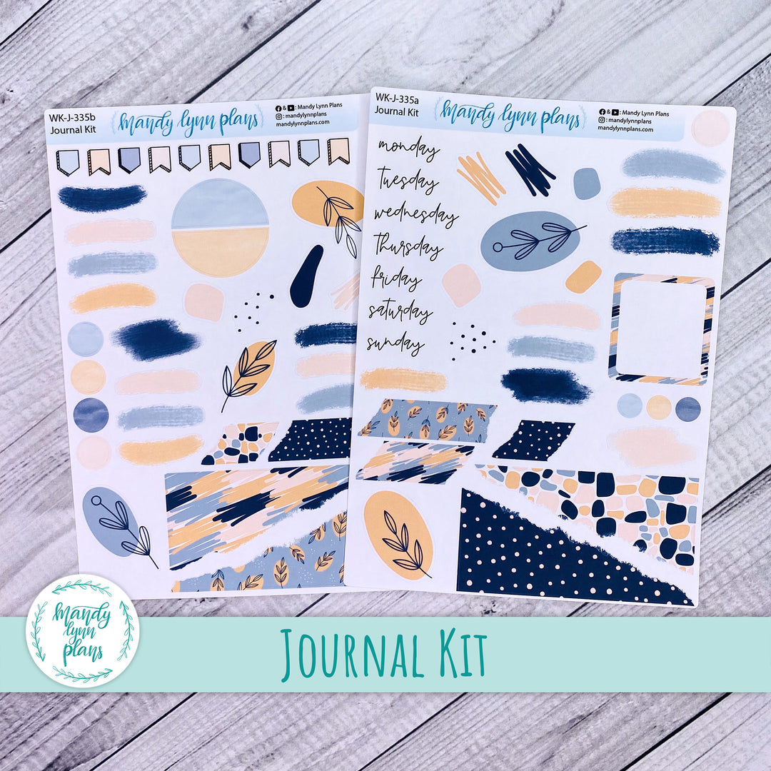 Abstract Botanicals Journal Kit || WK-J-335