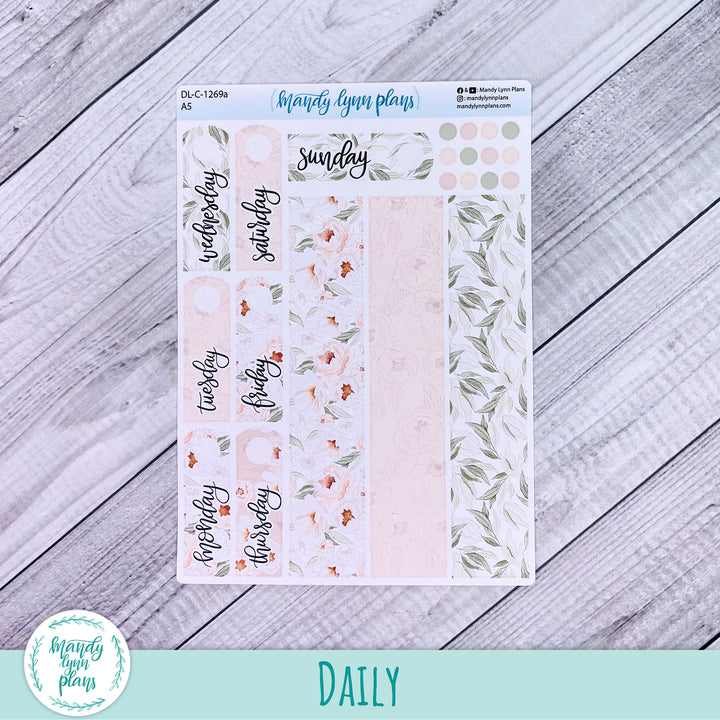 A5 Daily Kit || Peonies || DL-C-1269