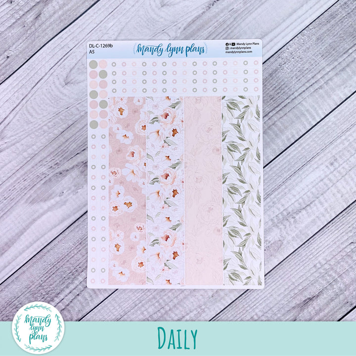 A5 Daily Kit || Peonies || DL-C-1269