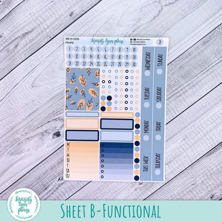 EC Hourly Weekly Kit || Abstract Botanicals || WK-H-335
