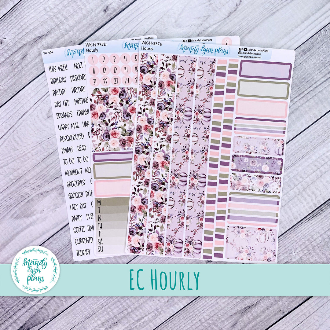 EC Hourly Weekly Kit || Autumn Floral || WK-H-337
