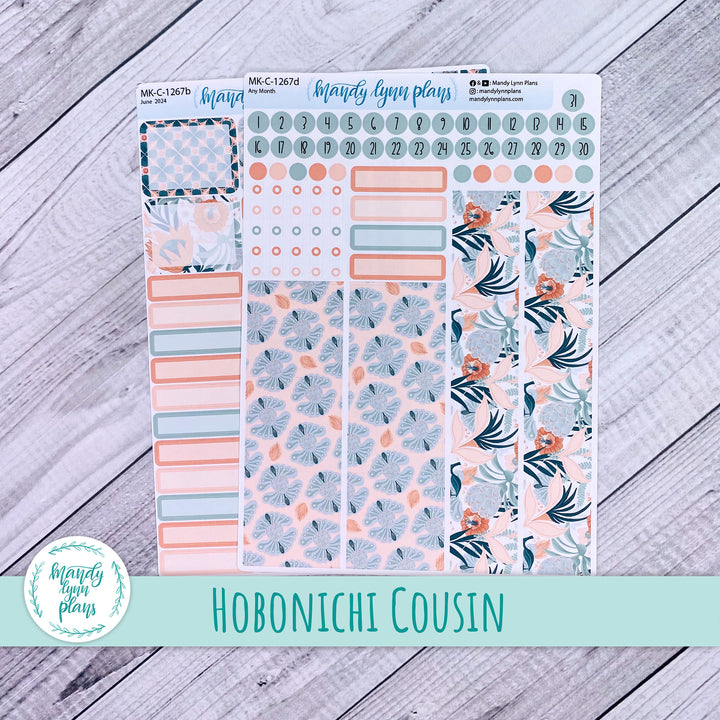 Any Month Hobonichi Cousin Monthly Kit || Hawaiian Breeze || MK-C-1267