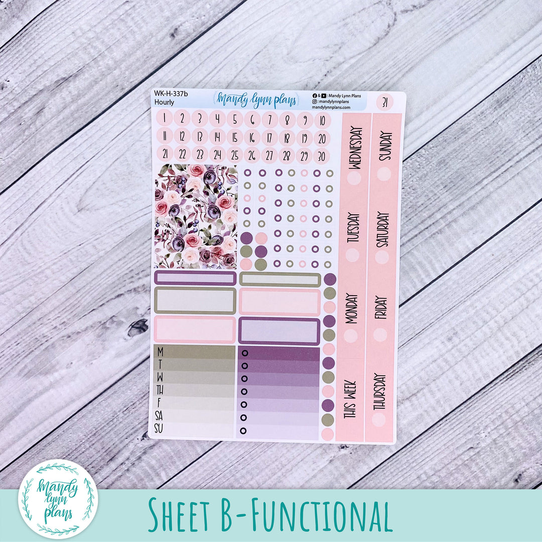 EC Hourly Weekly Kit || Autumn Floral || WK-H-337