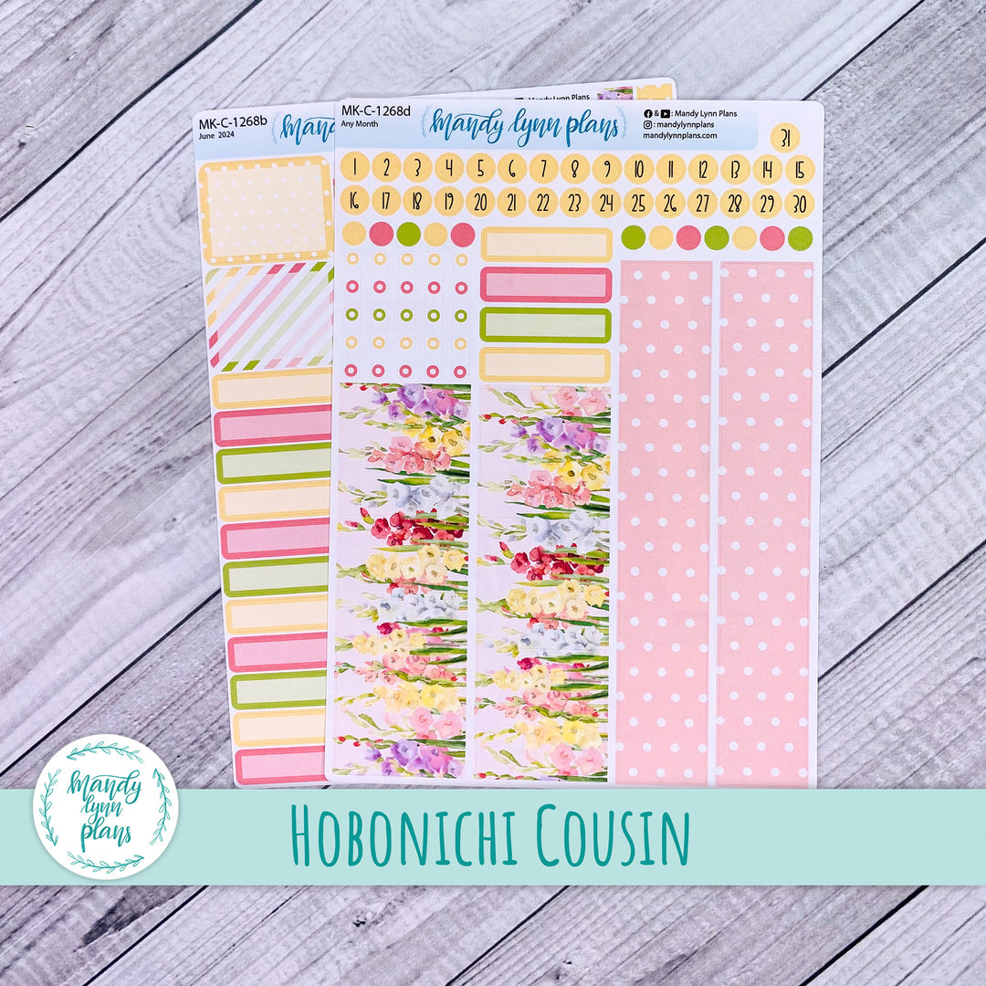 Any Month Hobonichi Cousin Monthly Kit || Gladiolus || MK-C-1268