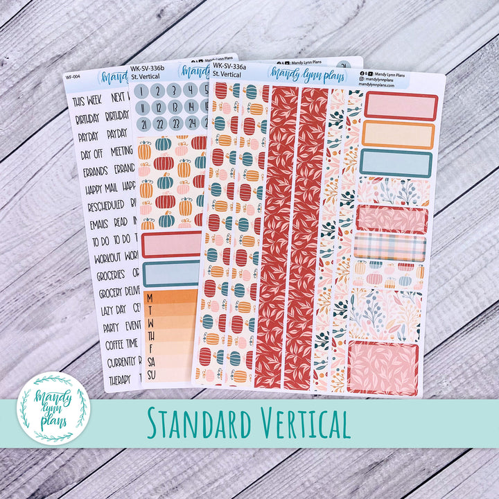 Standard Vertical Weekly Kit || Boho Fall || WK-SV-336