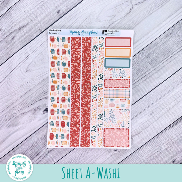 Standard Vertical Weekly Kit || Boho Fall || WK-SV-336