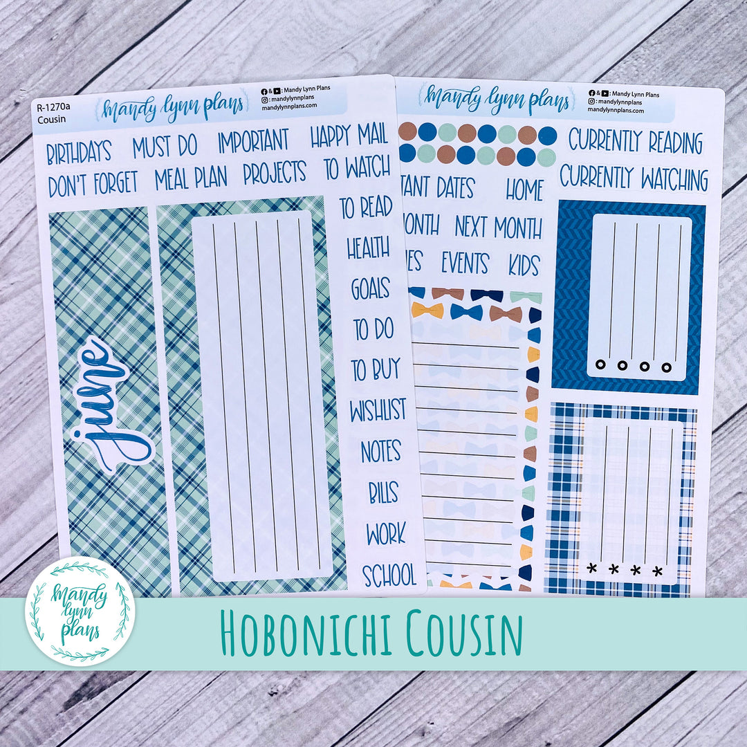 June Hobonichi Cousin Dashboard || Father's Day || R-1270