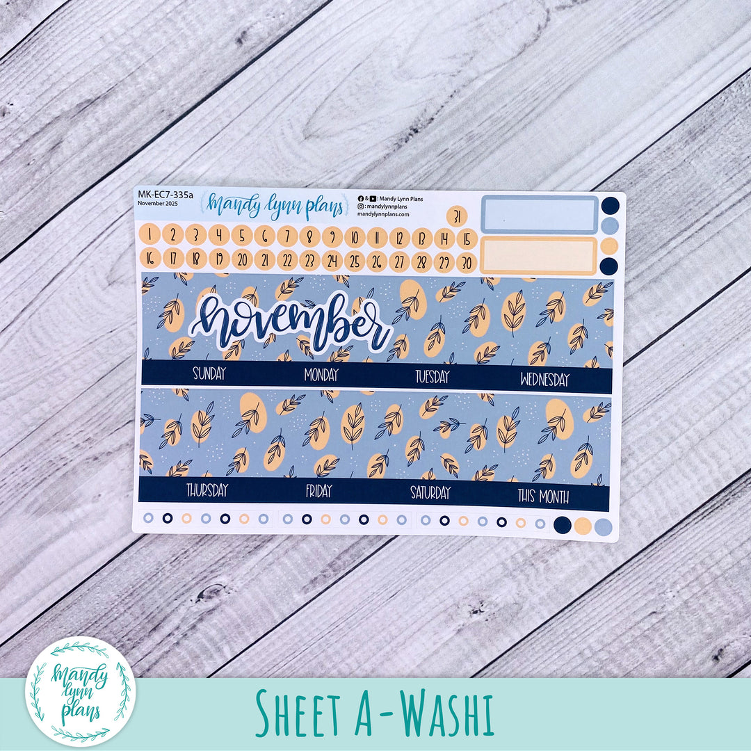 EC 7x9 November Monthly Kit || Abstract Botanicals || MK-EC7-335
