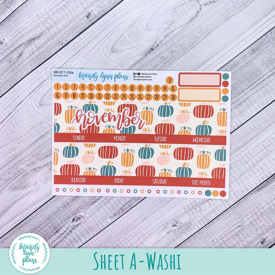 EC 7x9 November Monthly Kit || Boho Fall || MK-EC7-336