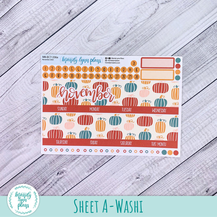 EC 7x9 November Monthly Kit || Boho Fall || MK-EC7-336