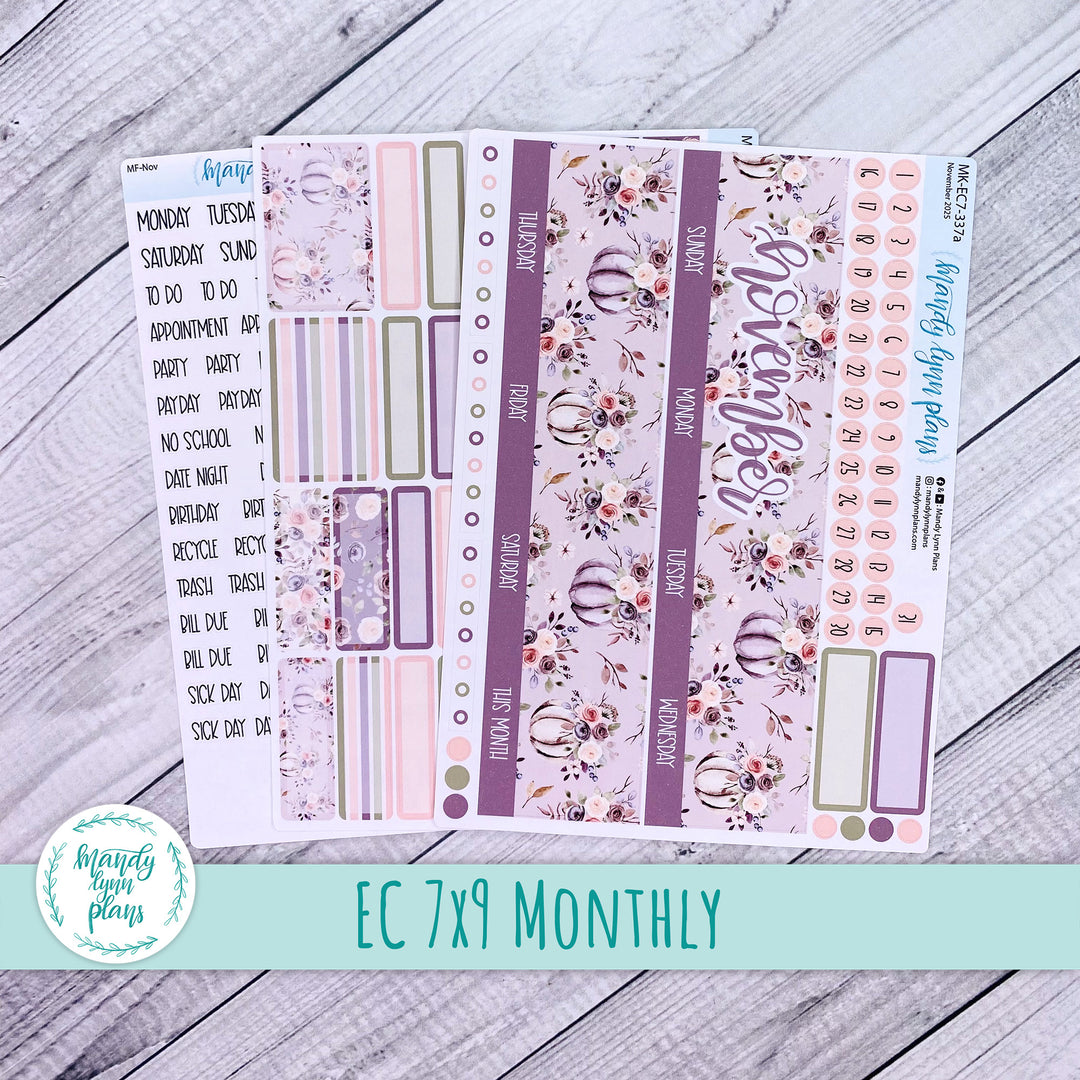 EC 7x9 November Monthly Kit || Autumn Floral || MK-EC7-337