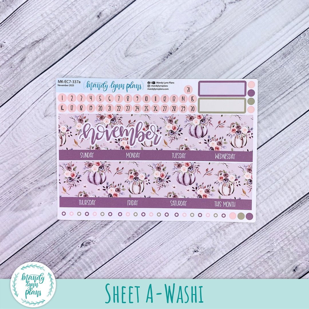 EC 7x9 November Monthly Kit || Autumn Floral || MK-EC7-337