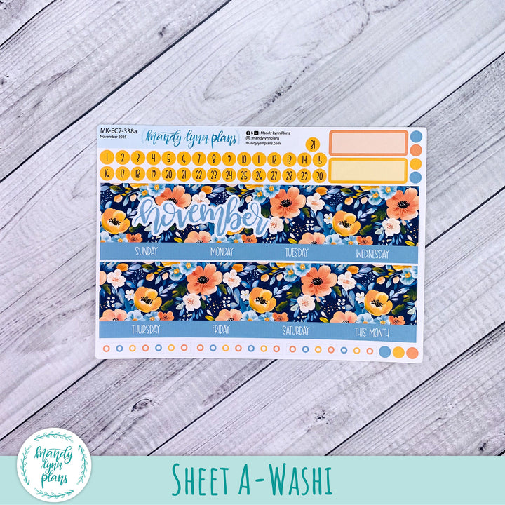 EC 7x9 November Monthly Kit || Navy Bold Bloom || MK-EC7-338