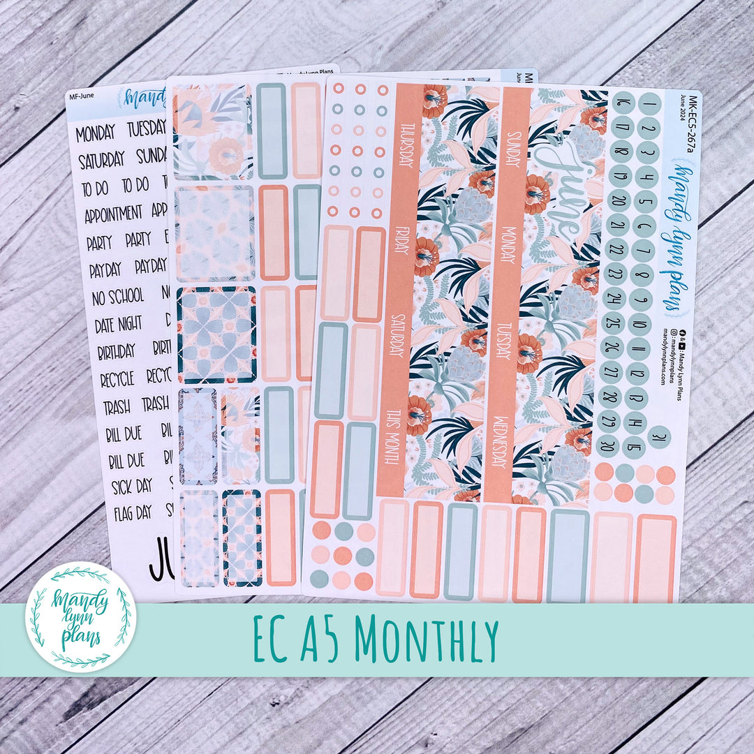 EC A5 June Monthly Kit || Hawaiian Breeze || MK-EC5-267