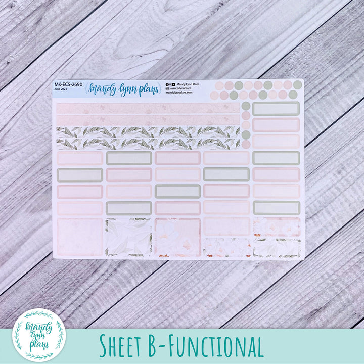 EC A5 June Monthly Kit || Peonies || MK-EC5-269