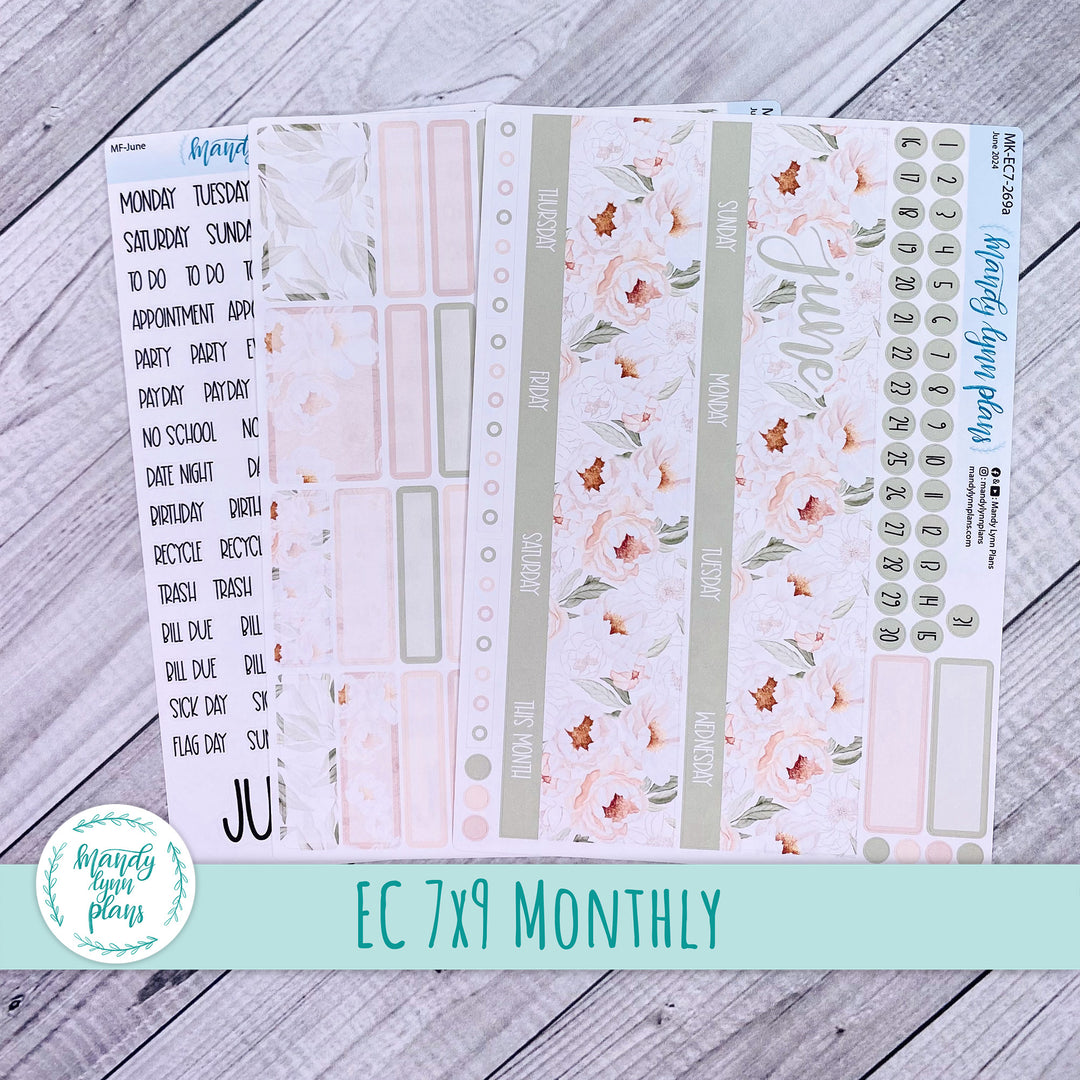 EC 7x9 June Monthly Kit || Peonies || MK-EC7-269