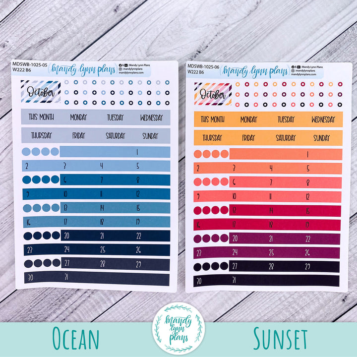 Basic Wonderland 222 Monthly Kits - Monday Start