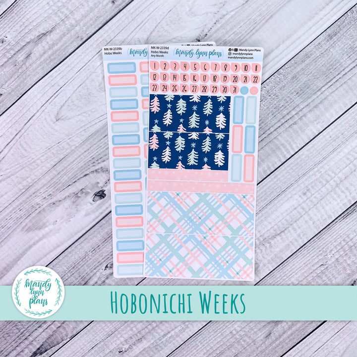 Any Month Hobonichi Weeks Monthly Kit || Winter Cheer || MK-W-2339
