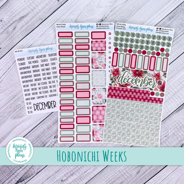 Hobonichi Weeks December 2025 Monthly Kit || Old Fashioned Christmas || MK-W-2340