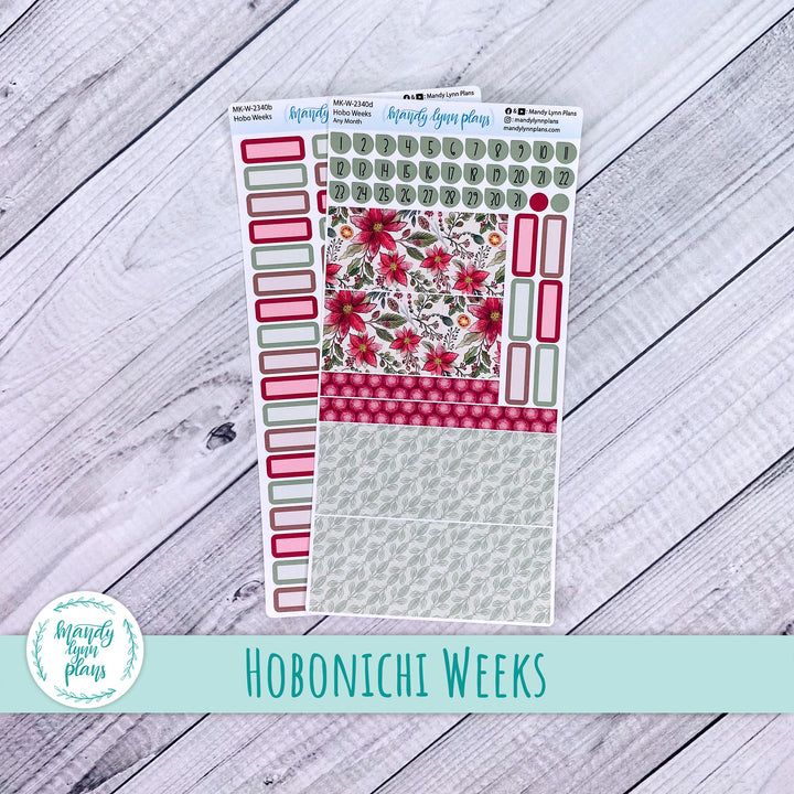 Any Month Hobonichi Weeks Monthly Kit || Old Fashioned Christmas || MK-W-2340