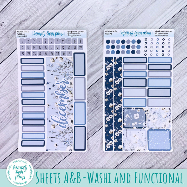 Wonderland 222 December 2025 Monthly Kit || Winter Blues || 341