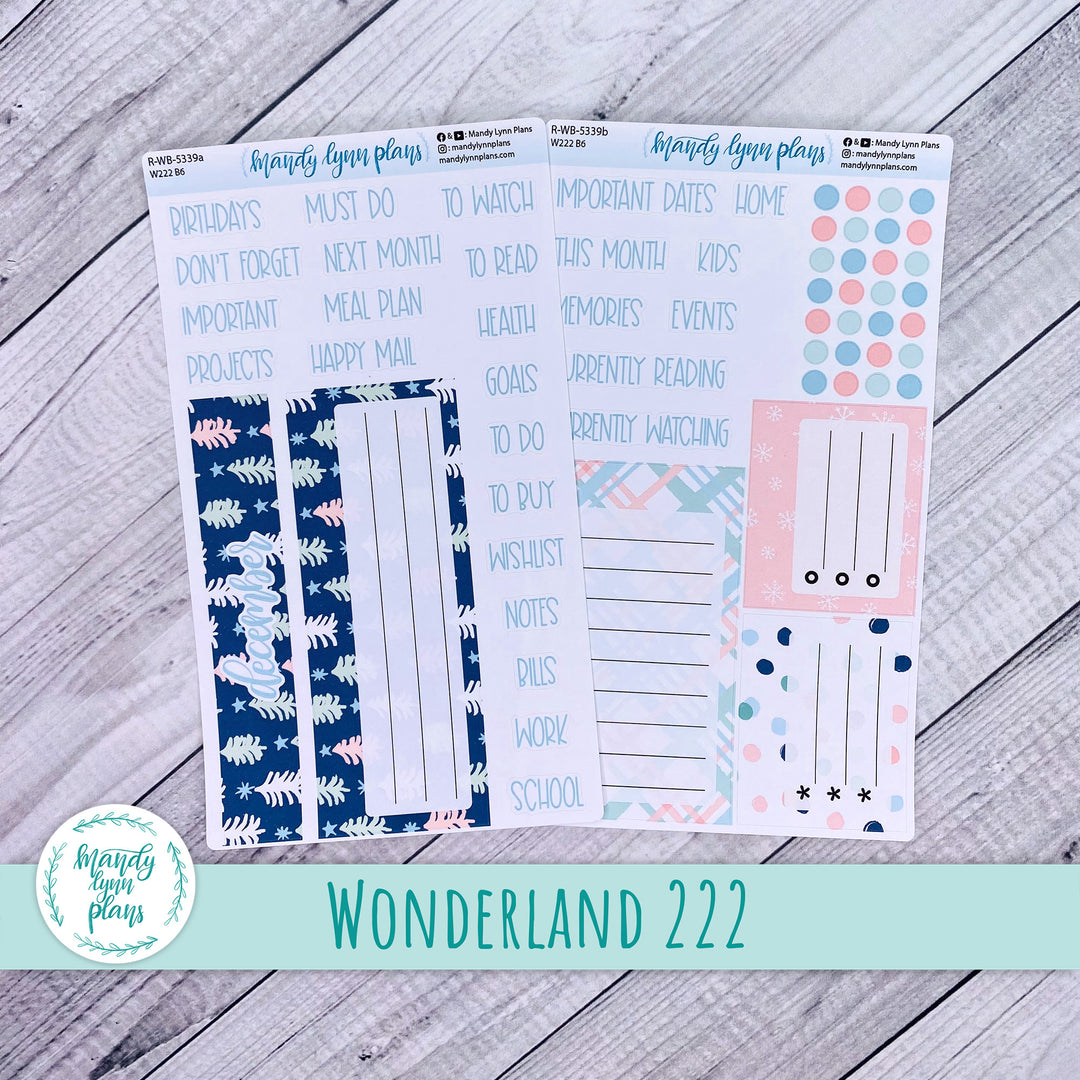 December 2025 Wonderland 222 Dashboard || Winter Cheer || 339