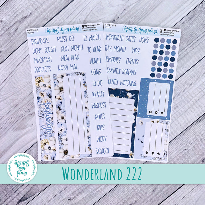 December 2025 Wonderland 222 Dashboard || Winter Blues || 341