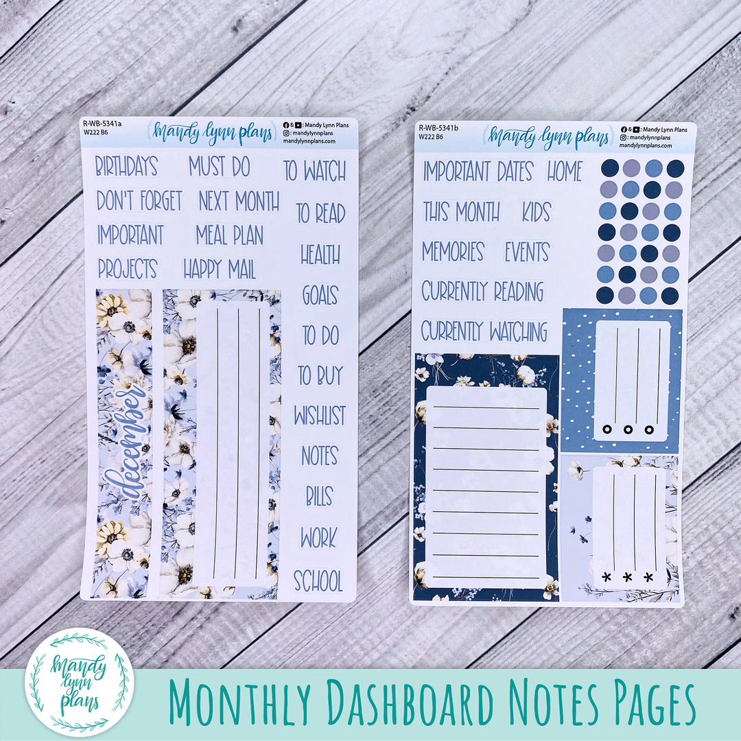 December 2025 Wonderland 222 Dashboard || Winter Blues || 341
