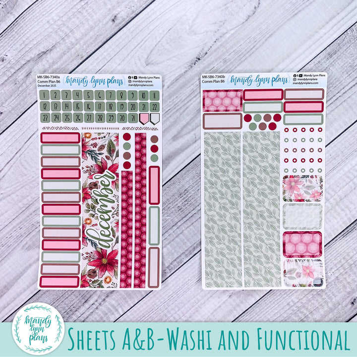 December 2025 Common Planner Monthly Kit || Old Fashioned Christmas || 340