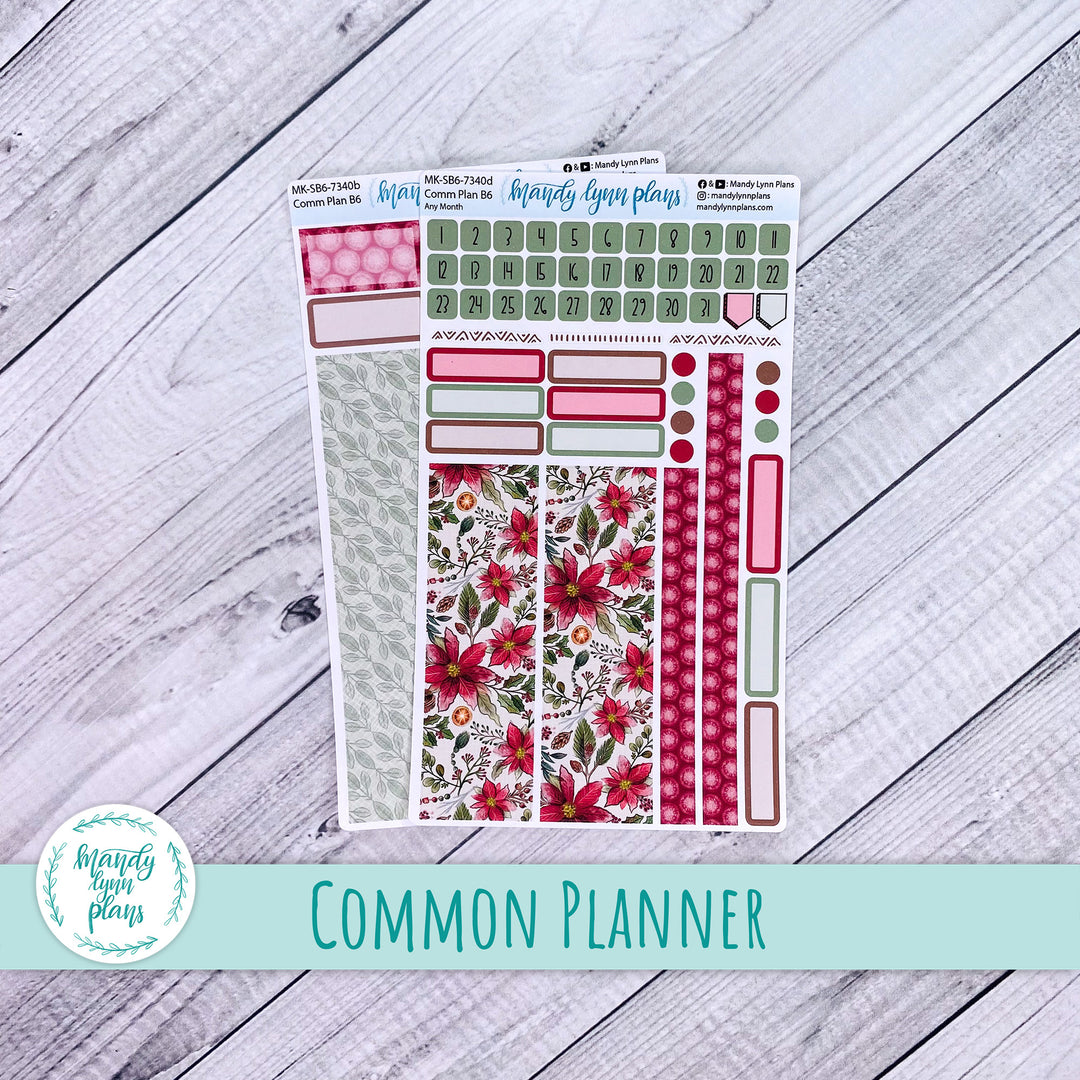 Any Month Common Planner Monthly Kit || Old Fashioned Christmas || 340