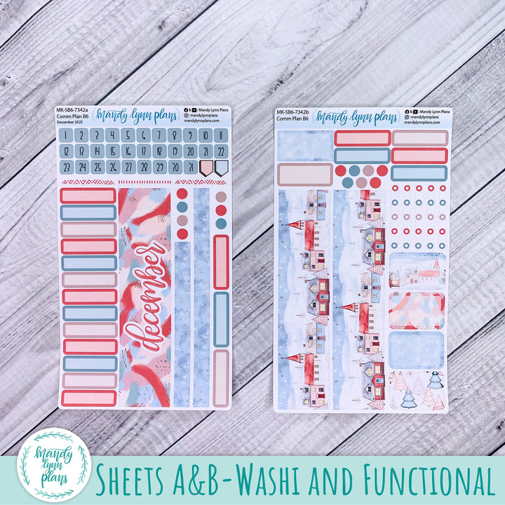 December 2025 Common Planner Monthly Kit || Snow Day || 342