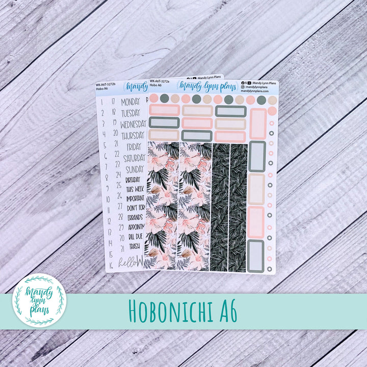Hobonichi A6 Weekly Kit || Hibiscus Blooms || WK-A6T-3272