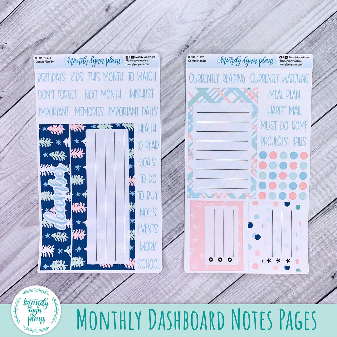 December Common Planner Dashboard || Winter Cheer || 339