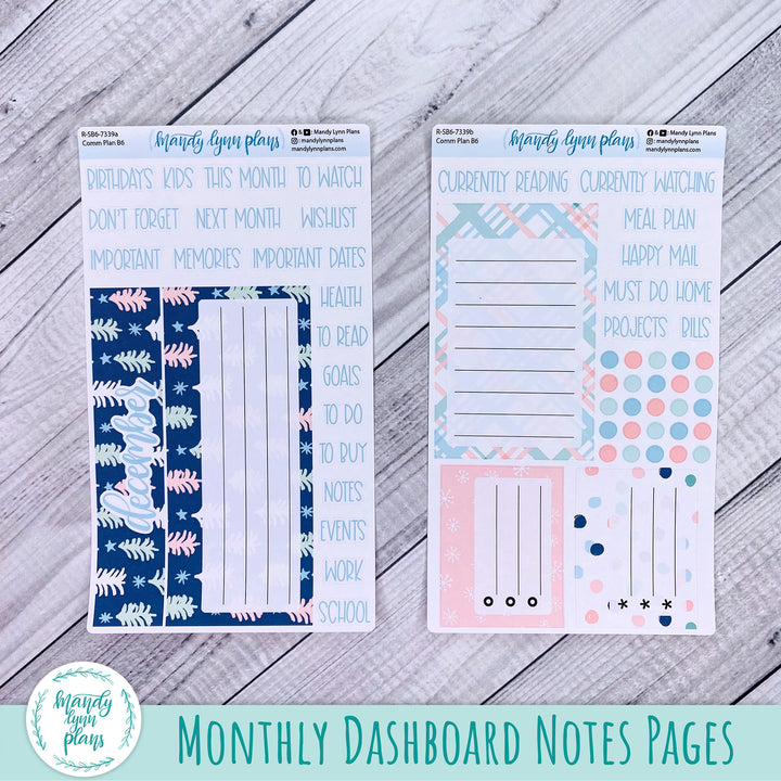 December Common Planner Dashboard || Winter Cheer || 339