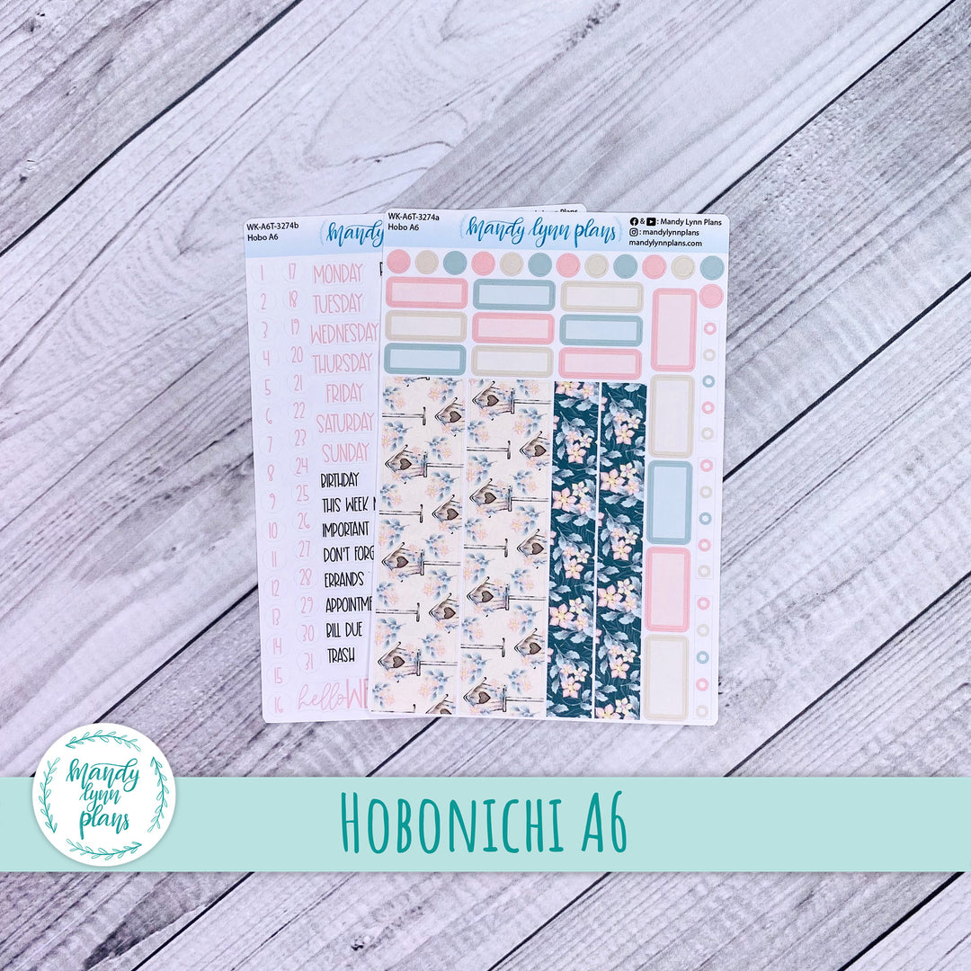 Hobonichi A6 Weekly Kit || Sunny Garden || WK-A6T-3274