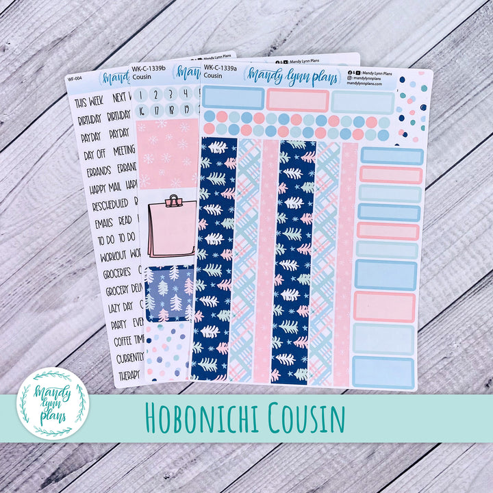 Hobonichi Cousin Weekly Kit || Winter Cheer || WK-C-1339