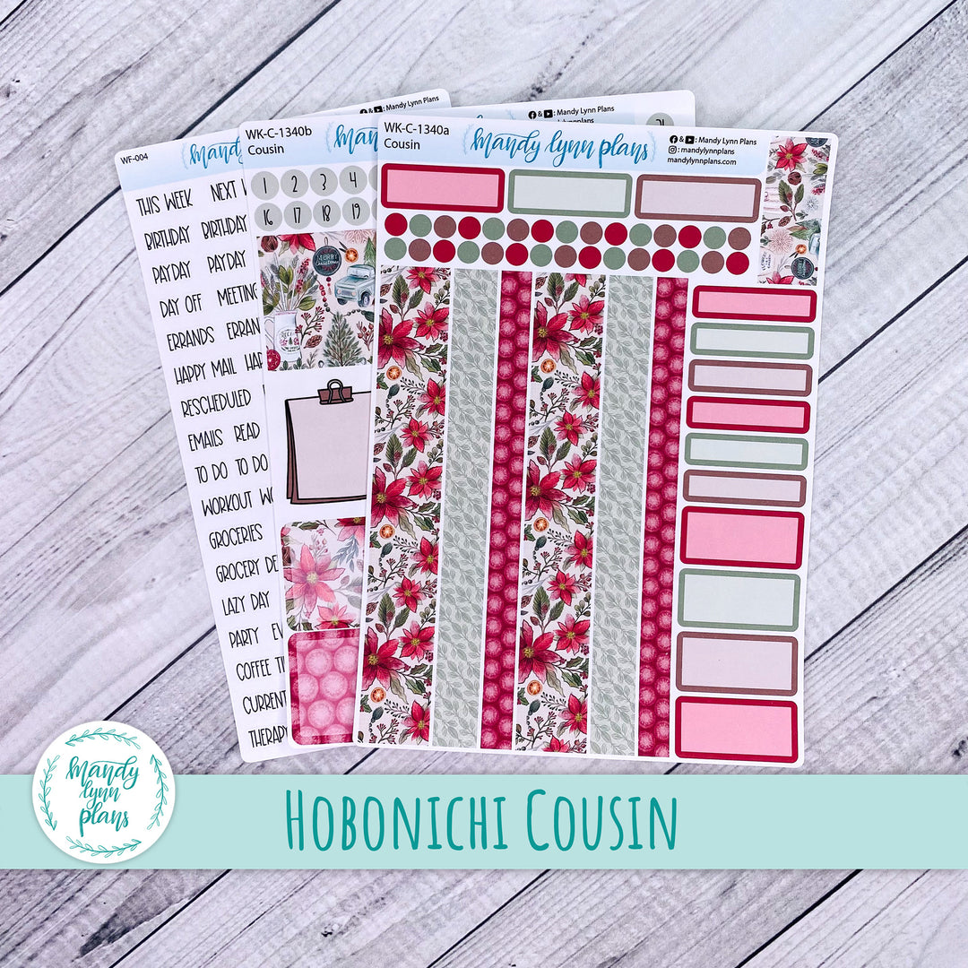 Hobonichi Cousin Weekly Kit || Old Fashioned Christmas || WK-C-1340
