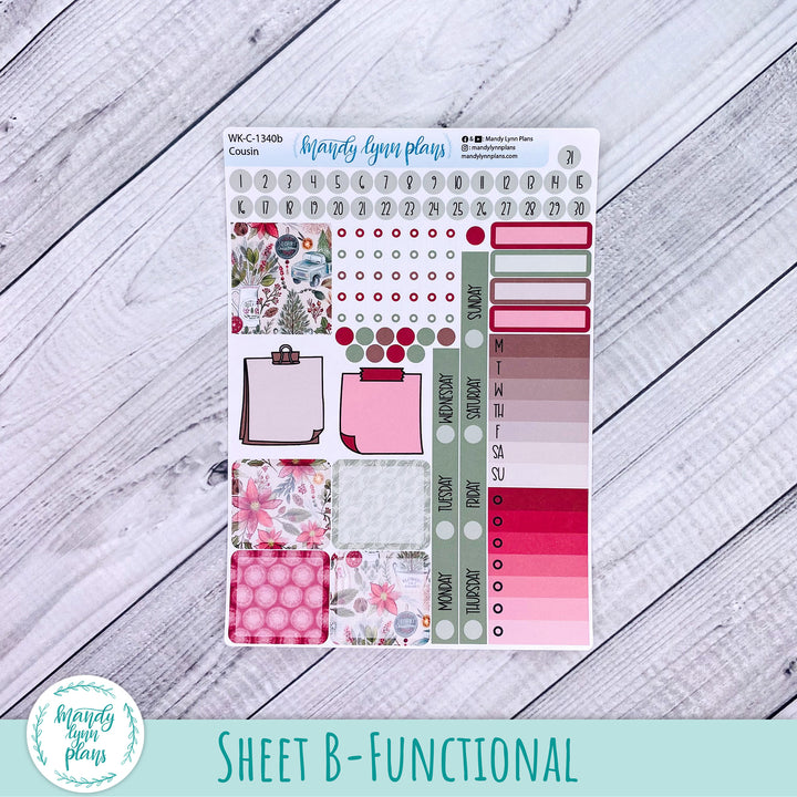 Hobonichi Cousin Weekly Kit || Old Fashioned Christmas || WK-C-1340