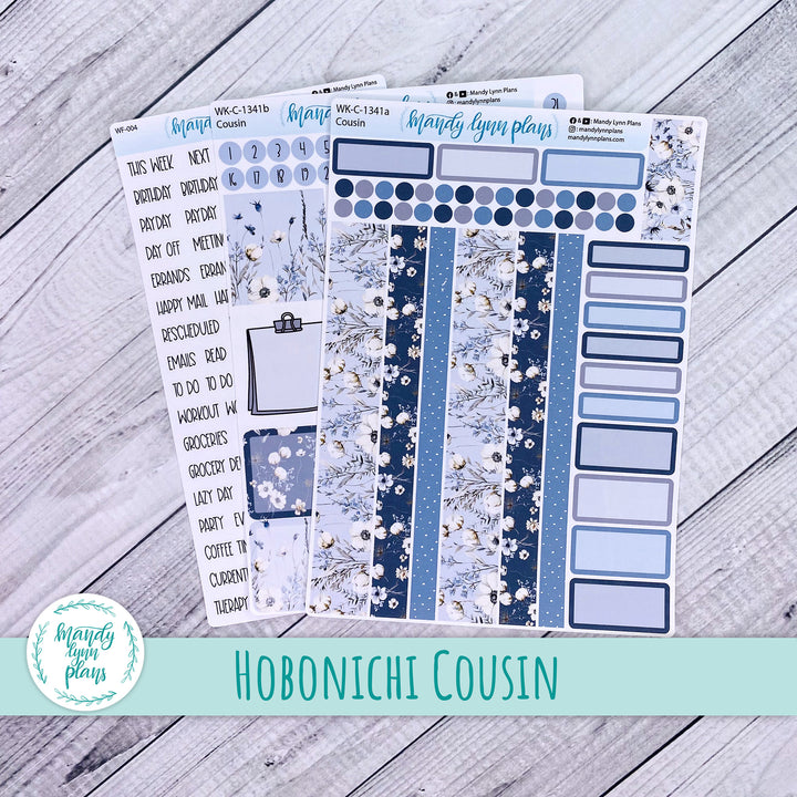 Hobonichi Cousin Weekly Kit || Winter Blues || WK-C-1341