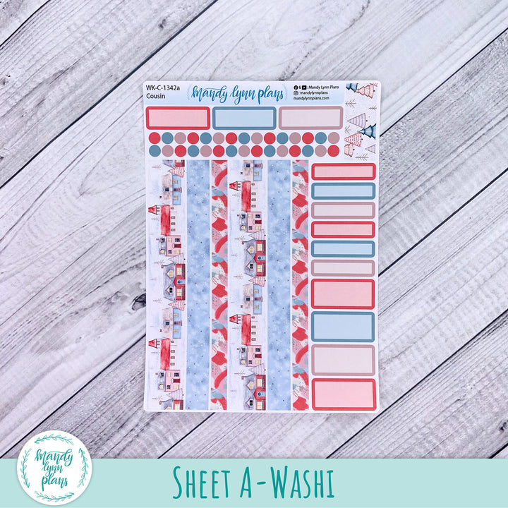 Hobonichi Cousin Weekly Kit || Snow Day || WK-C-1342