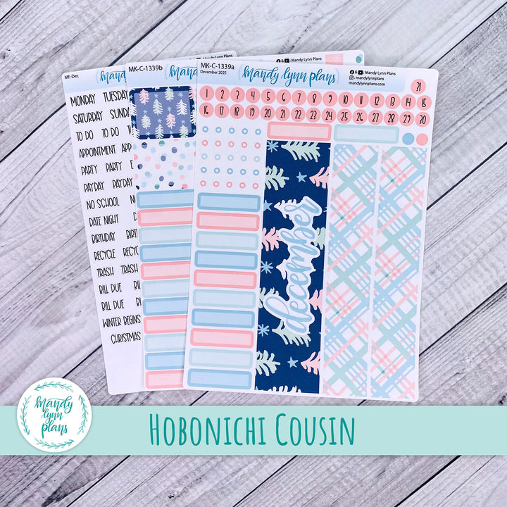 Hobonichi Cousin December 2025 Monthly || Winter Cheer || MK-C-1339