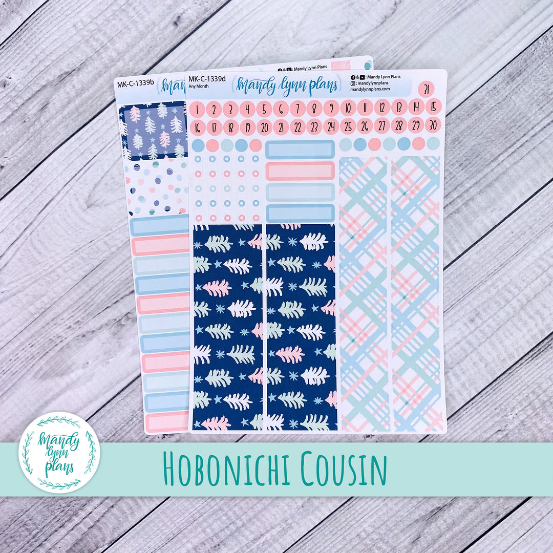 Any Month Hobonichi Cousin Monthly Kit || Winter Cheer || MK-C-1339