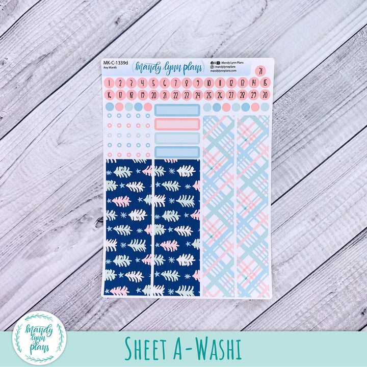 Any Month Hobonichi Cousin Monthly Kit || Winter Cheer || MK-C-1339