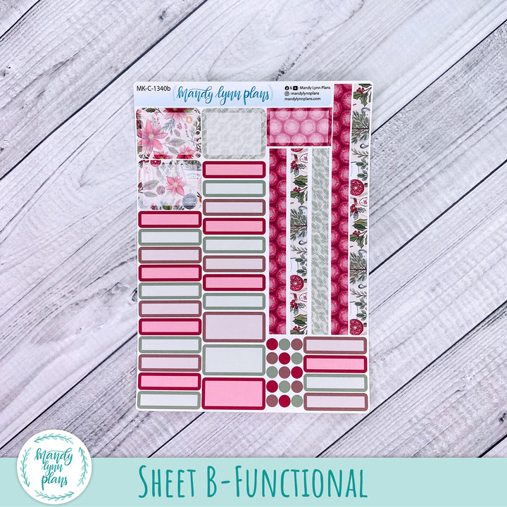 Any Month Hobonichi Cousin Monthly Kit || Old Fashioned Christmas || MK-C-1340