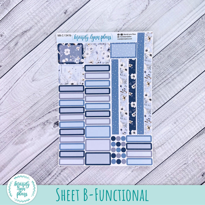 Any Month Hobonichi Cousin Monthly Kit || Winter Blues || MK-C-1341