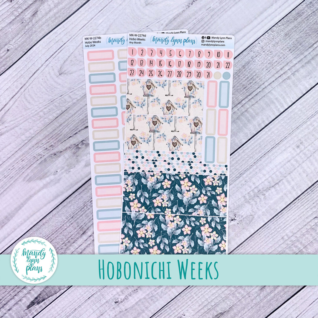 Any Month Hobonichi Weeks Monthly Kit || Sunny Garden || MK-W-2274
