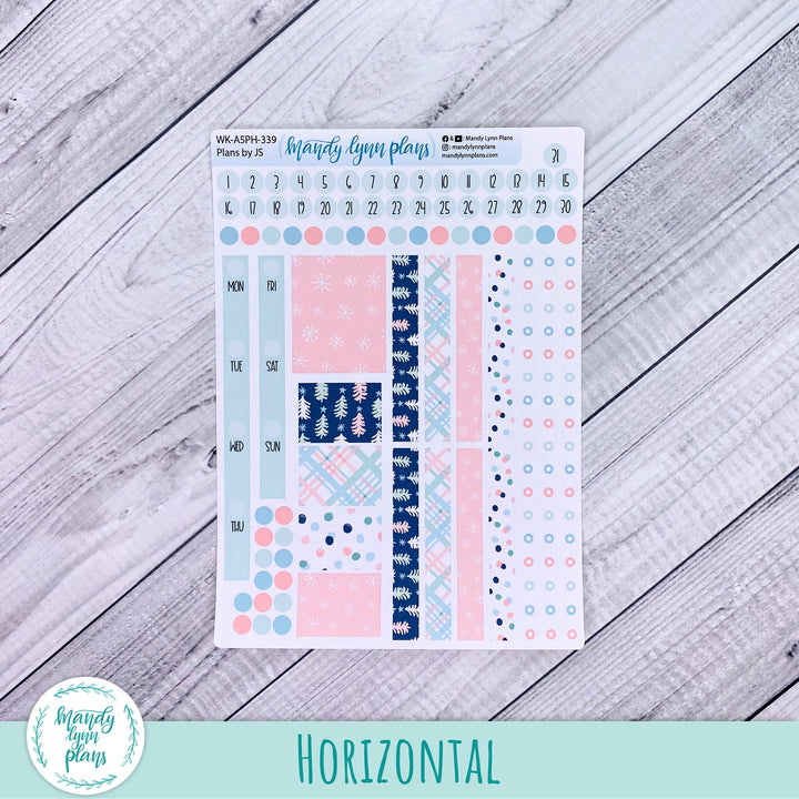 A5 Plans by Just Scribble Weekly Kit || Winter Cheer || 339