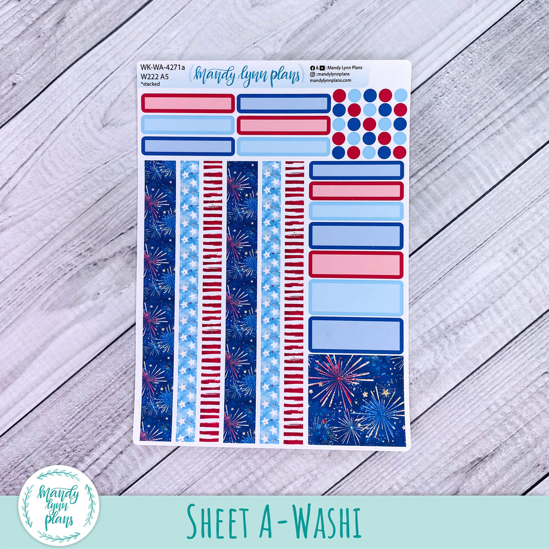 Wonderland 222 Weekly Kit || Stars and Stripes || 271