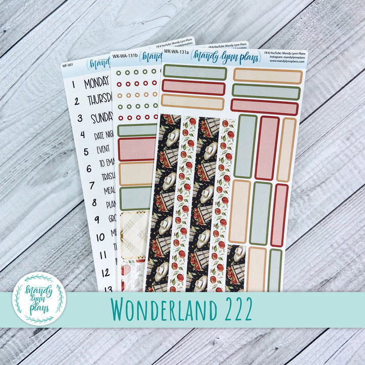Wonderland 222 Weekly Kit || Apple Picking || 131