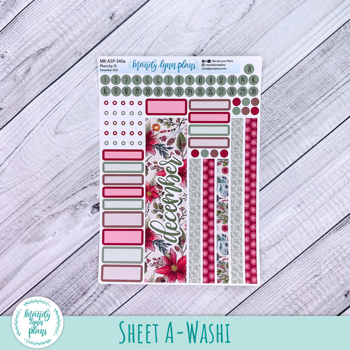 December 2025 Plans by Just Scribble Monthly || Old Fashioned Christmas || MK-A5P-340